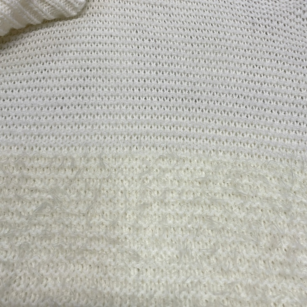 Apt. 9 Turtleneck Open Side Poncho Cream Tan Beig… - image 8